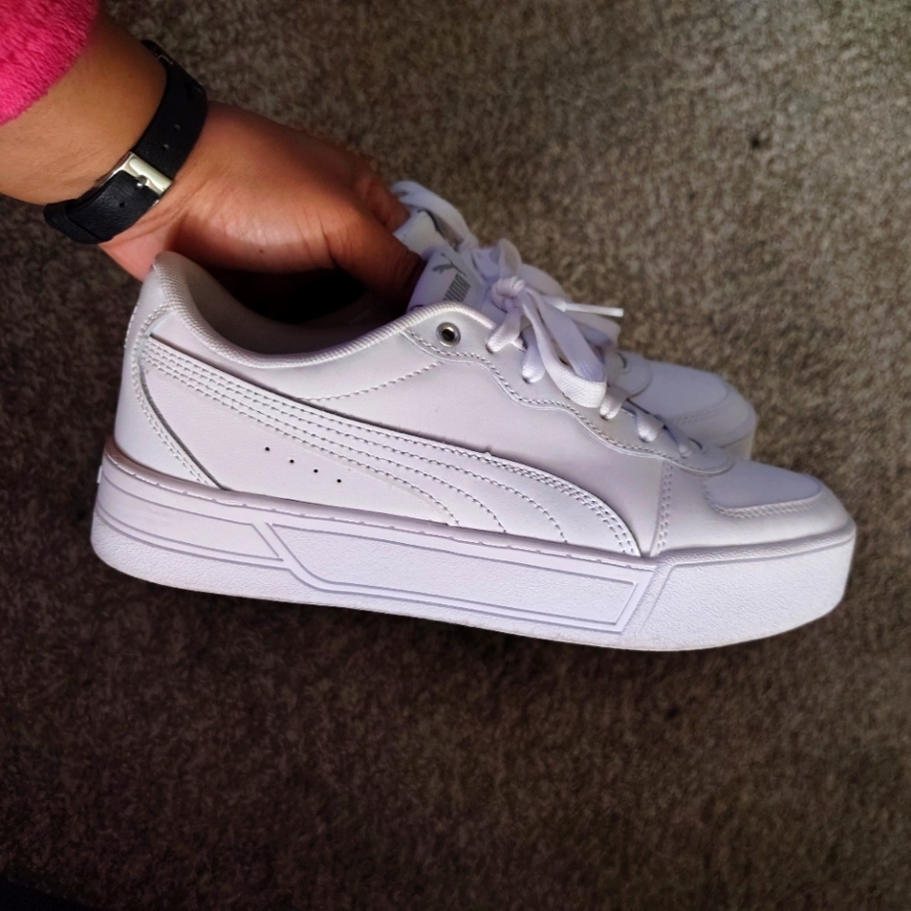 White Puma Sneakers